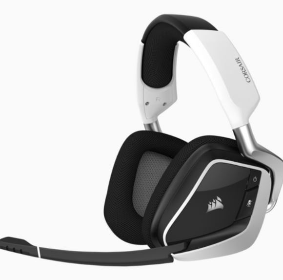 VOID PRO RGB Wireless Premium Gaming Headset with Dolby® Headphone 7.1 — White